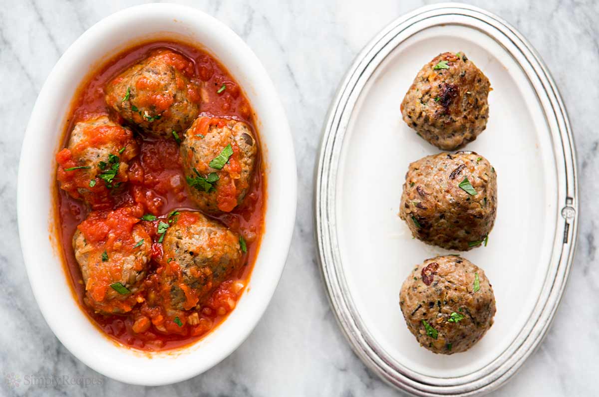 Turkey Meatball Marinara ( no egg recipe)