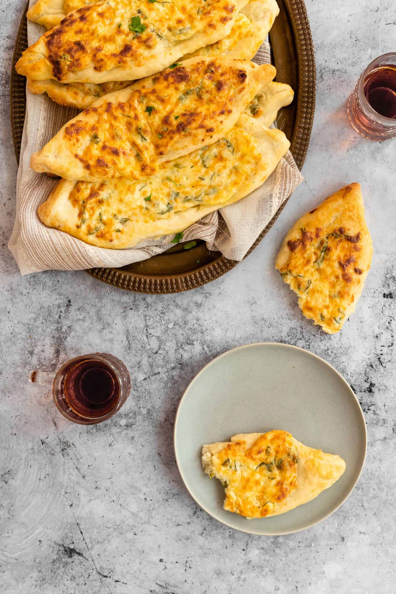 Pide, with Tomato Turkish Style Pizza