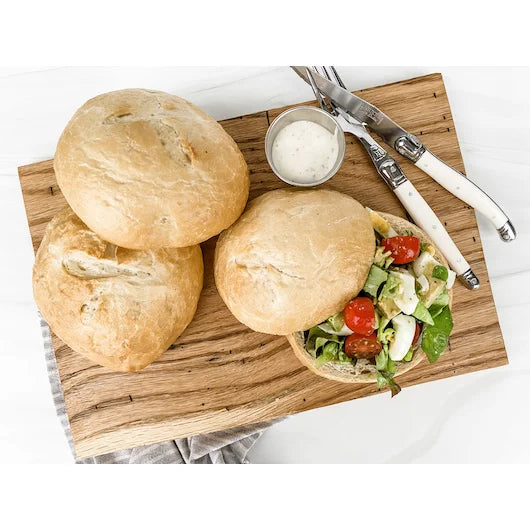 Mini Parbaked Boule French Bread Bowl - 5 oz - 40 per case