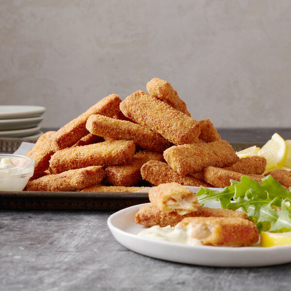 Good Catch Plant Based Vegan Breaded Fish Sticks 200-Count 10 lb. Case