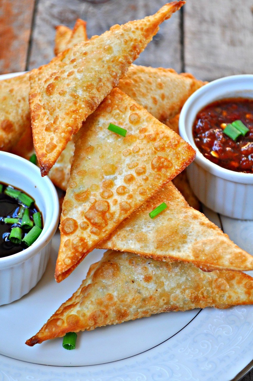 Crispy Crab Rangoon's (Vegan)