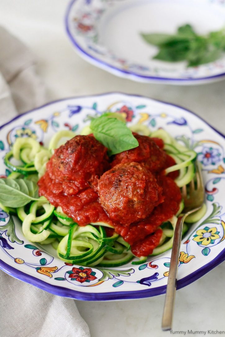 Lentil Protein Ball Marinara