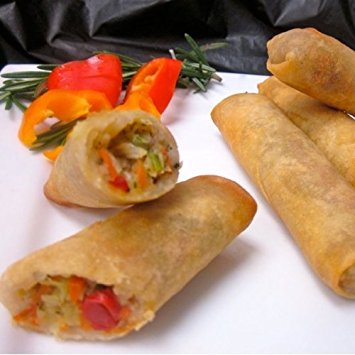 VEGETABLE SPRING ROLL - 40 pieces per tray