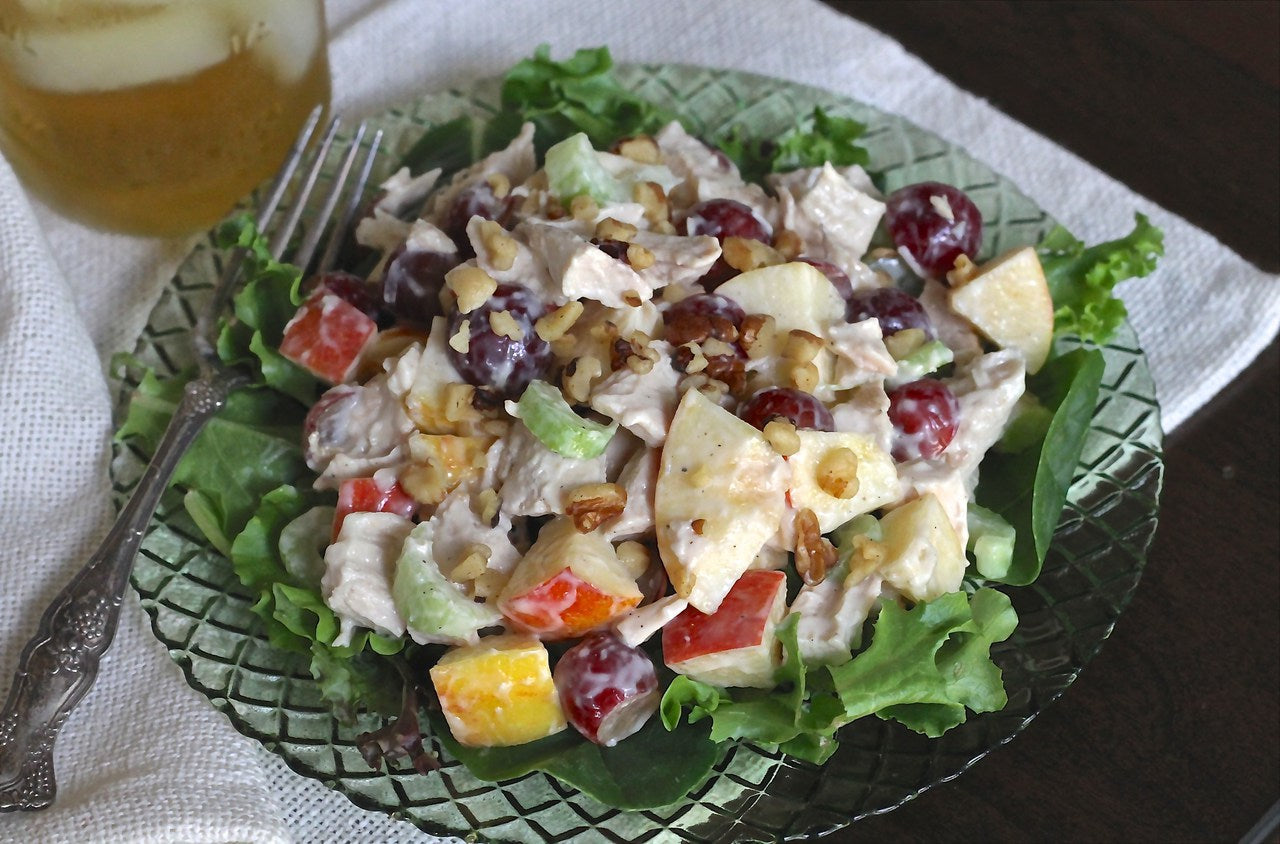 Roast Chicken Waldorf Salad
