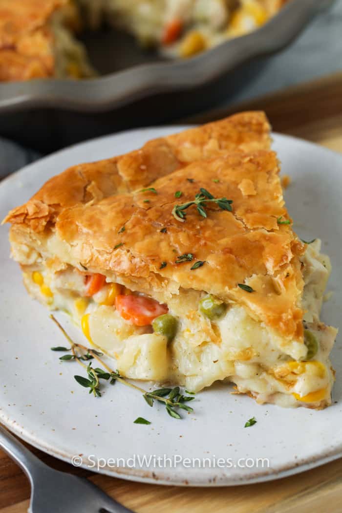 Homestyle Chicken Pot Pie - Lower Sodium - 2 lb