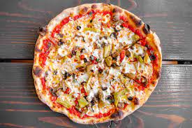WOOD FIRED PIZZA WOOD FIRED PIZZA SAMPLER - Mushroom & Truffle, Margherita, Four Cheese & Sicillian- Mushroom & Truffle, Margherita, Four Cheese & Sicillian Pepperoni Pizza, 9" - 2 Pack