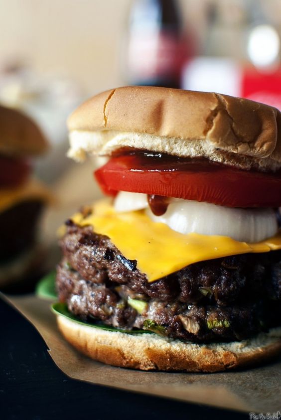 Whiskey Cheddar Burgers