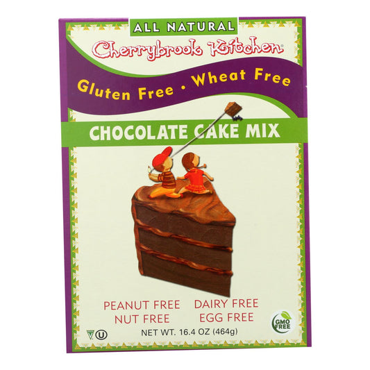 Cherrybrook Kitchen - Chocolate Cake Mix - Gluten Free, Vegan, Wheat Free - Case of 6
