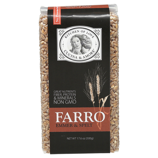 Cucina & Amore Grains Farro - Non-GMO (5 pack)