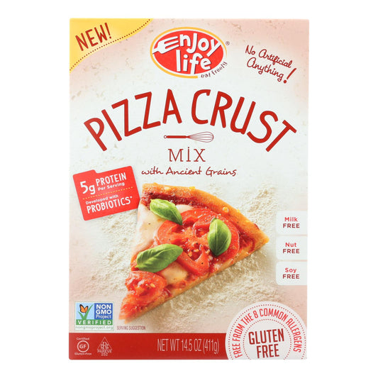Enjoy Life - Baking Mix - Pizza Crust w/ Ancient Grains - Gluten Free - Case of 6