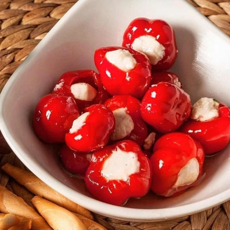 Rosara Cherry Peppers Stuffed with Cheese (Copy)