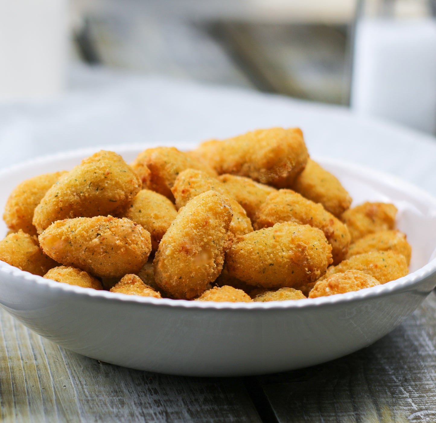 Smoked Gouda Bacon Mac & Cheese Bites 2 lb. - 6/Case