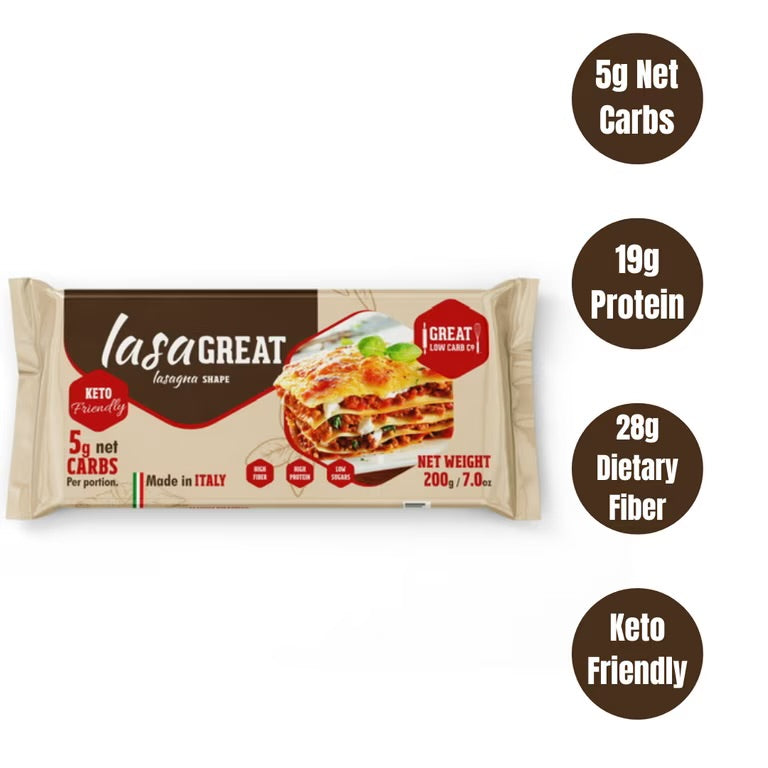 Great Low Carb Lasagna Pasta 7oz