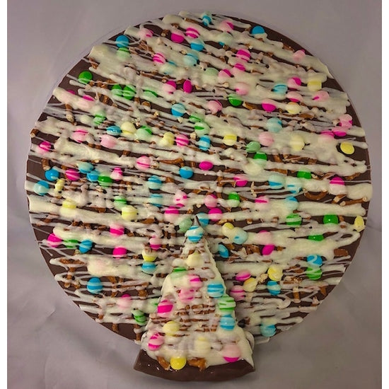 12" Solid Chocolate Pizza