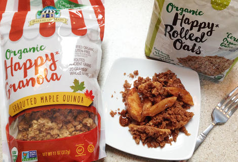 Organic Happy Granola Sprouted Blueberry Flax