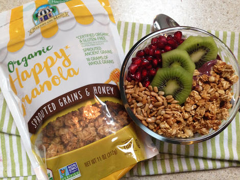 Organic Happy Granola Sprouted Grains & Honey