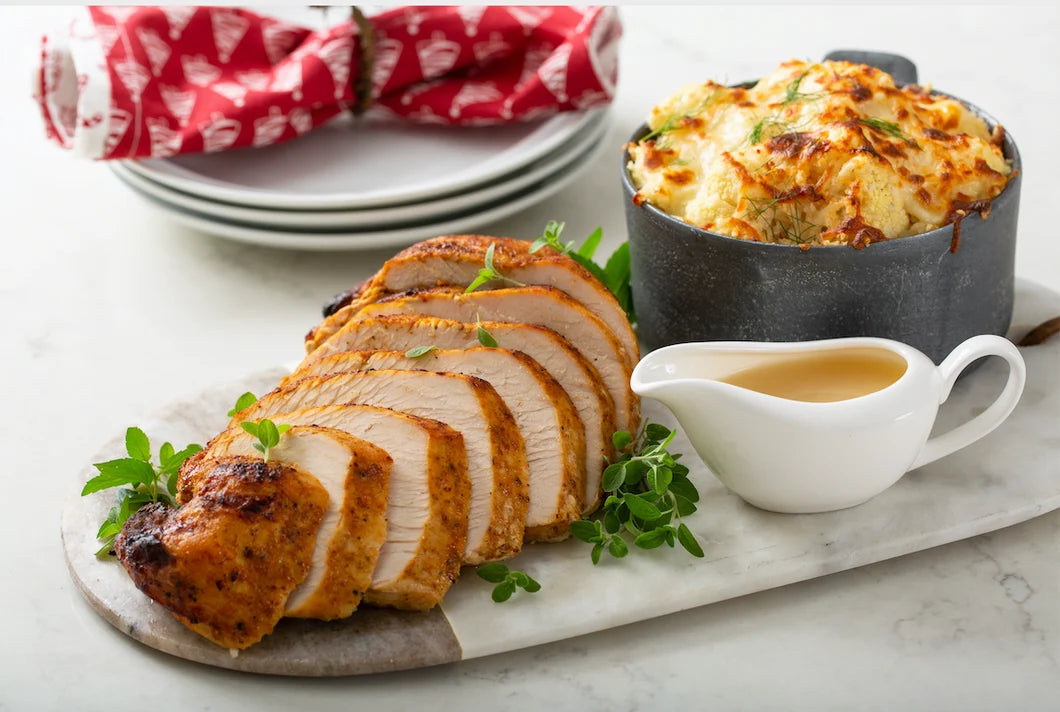 Hickory-Smoked Boneless Turkey Breast & Ham Combo | 4 lb Each