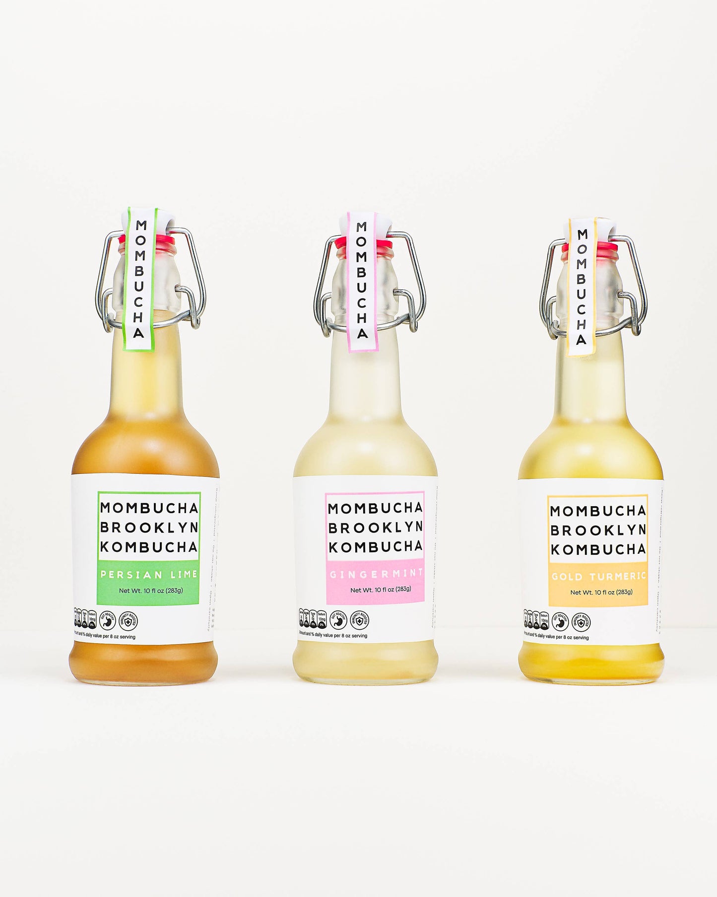 Mombucha Kombucha Drinks Variety Pack - includes 24