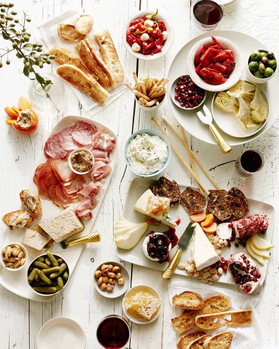 The Ultimate Holiday Party Charcuterie Assortment