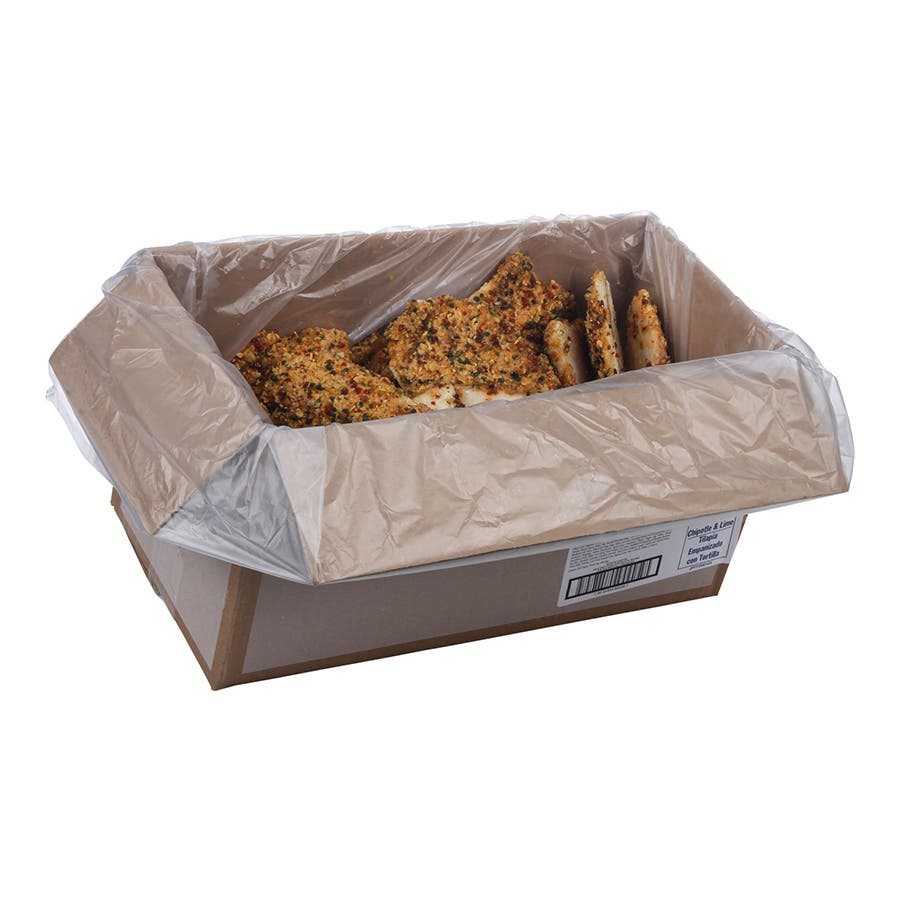 Tortilla Crusted Tilapia with Chipotle and Lime - 1 lb ea - Case of 10