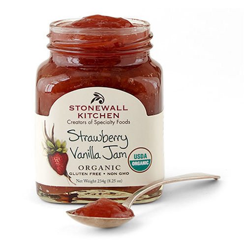 Strawberry Vanilla Jam (Organic)