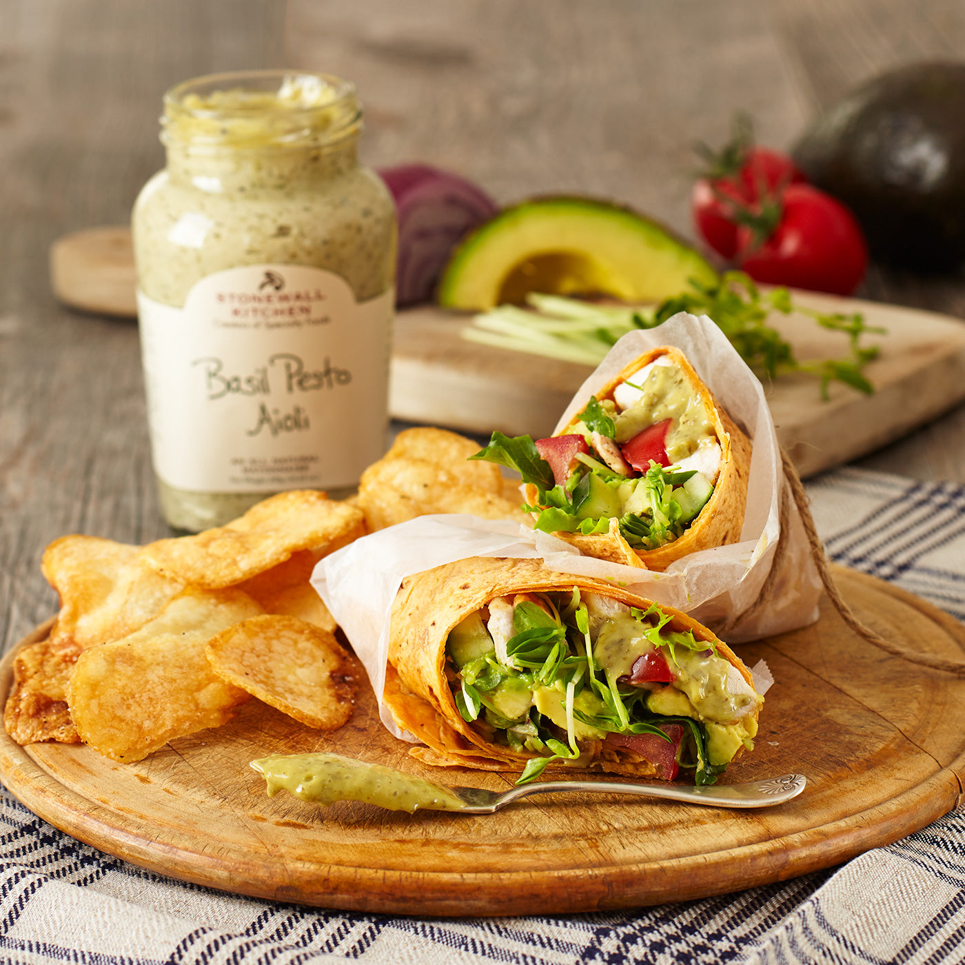 Basil Pesto Aioli - Stonewell Kitchen