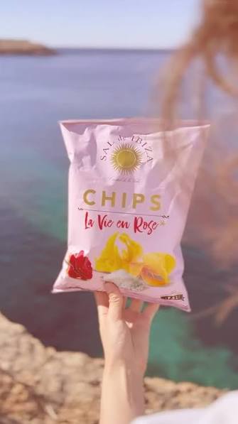 Sal de Ibiza Potato Chips “La Vie en Rose”