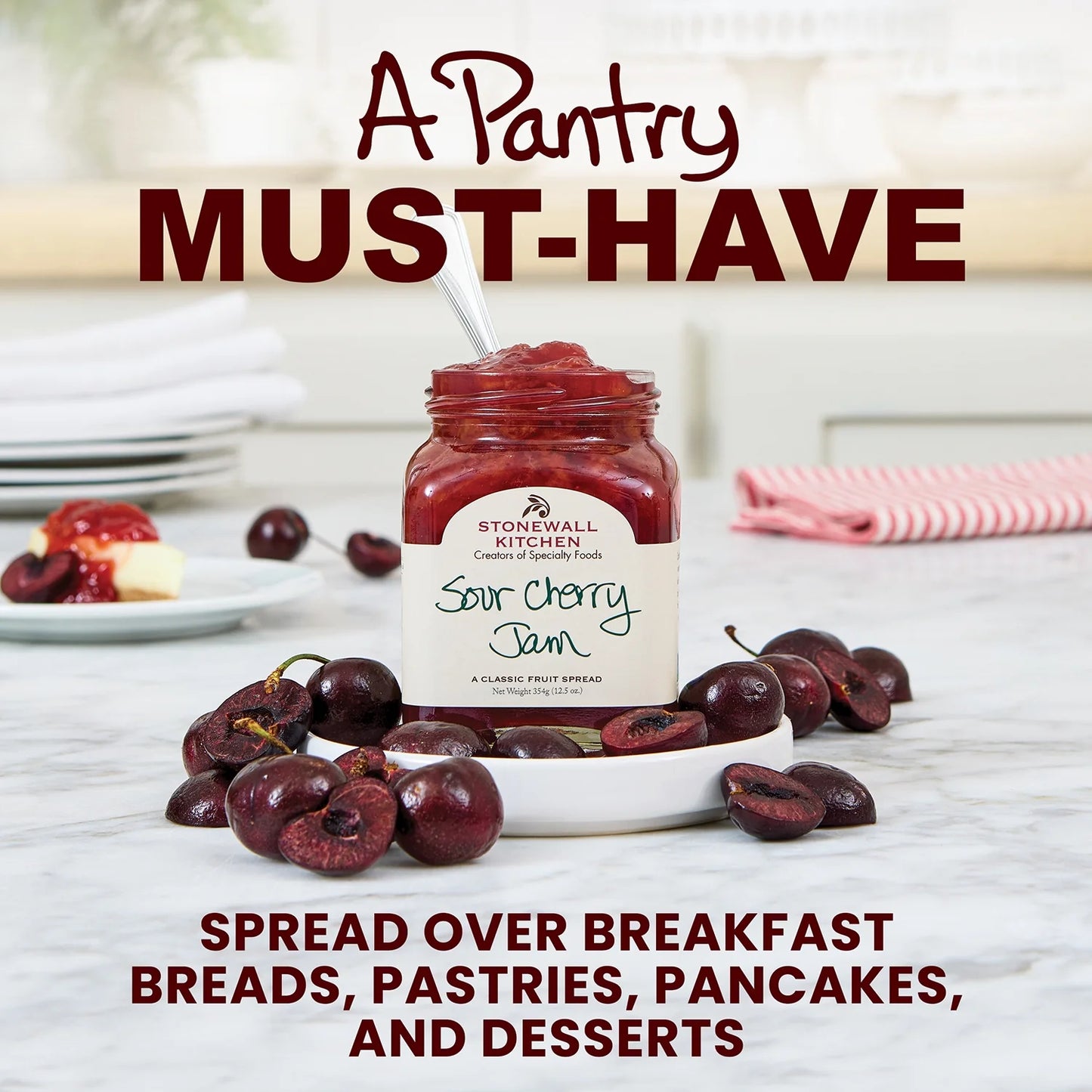 Sour Cherry Jam Preserves by Stonewall Kitchen