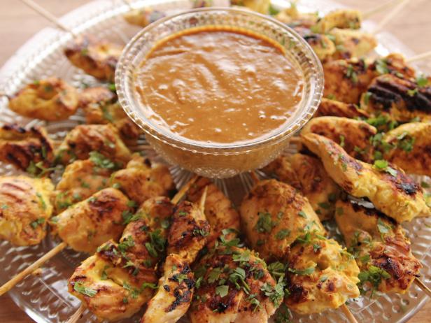 Thai Chicken Satay - 100 pieces per tray