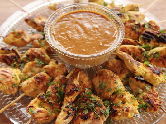 Thai Chicken Satay - 100 pieces per tray