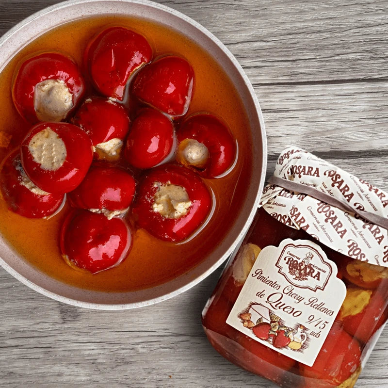Rosara Cherry Peppers Stuffed with Cheese (Copy)