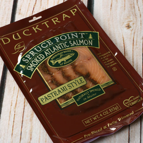 Pastrami Style Spruce Point Smoked Atlantic Salmon by Ducktrap