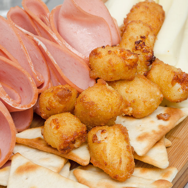 Breaded Homestyle Squeeky Cheese Curds 2.5 lb - 6/Case