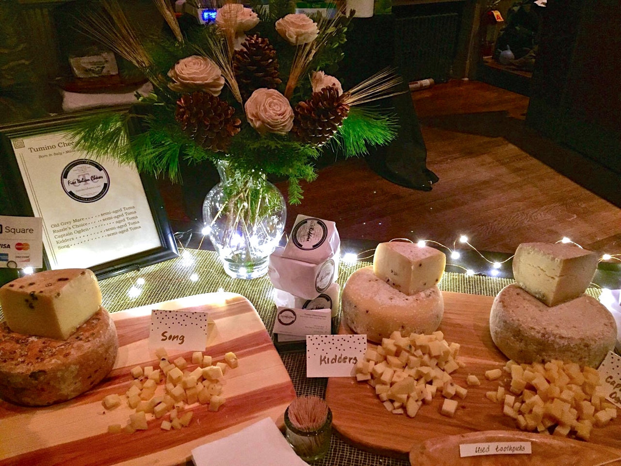 Tumino Cheese Assortment - 4 of 1/2 lb Cheese Flavors