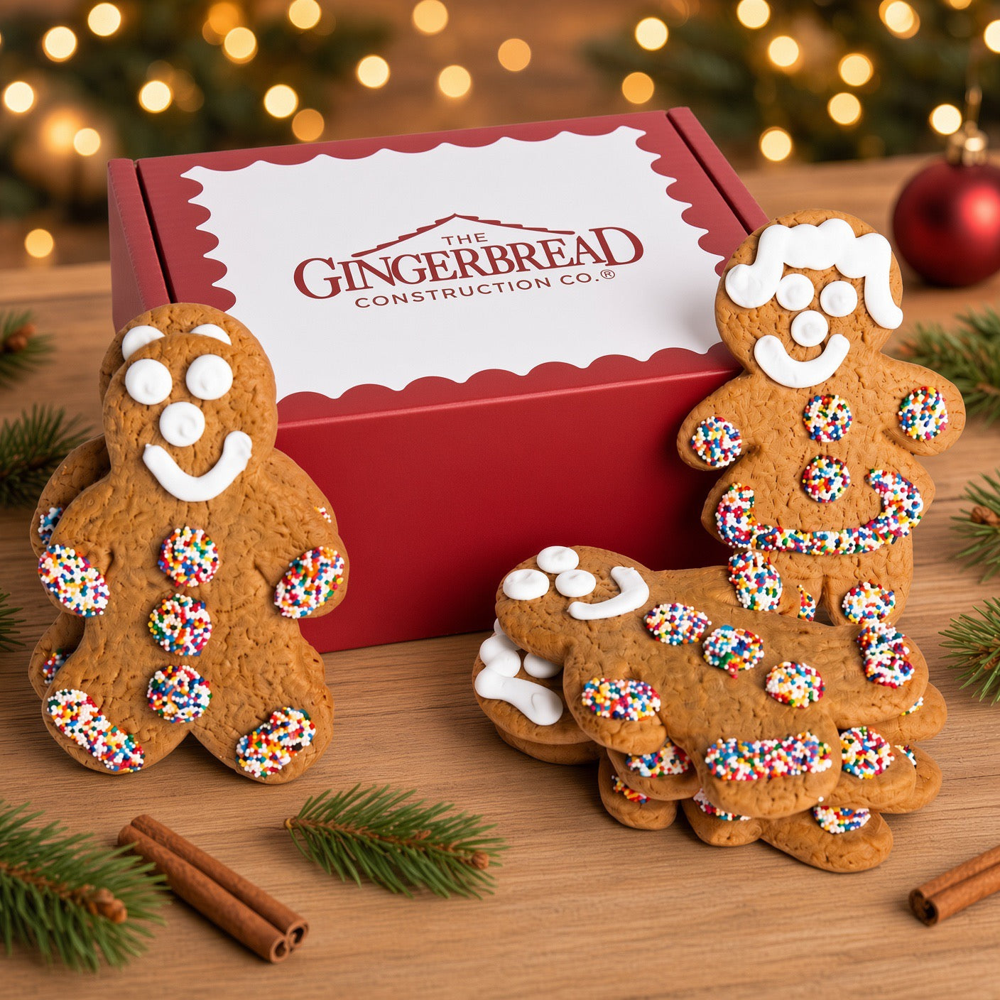 Gingerbread Boy & Girl Cookies, 5”