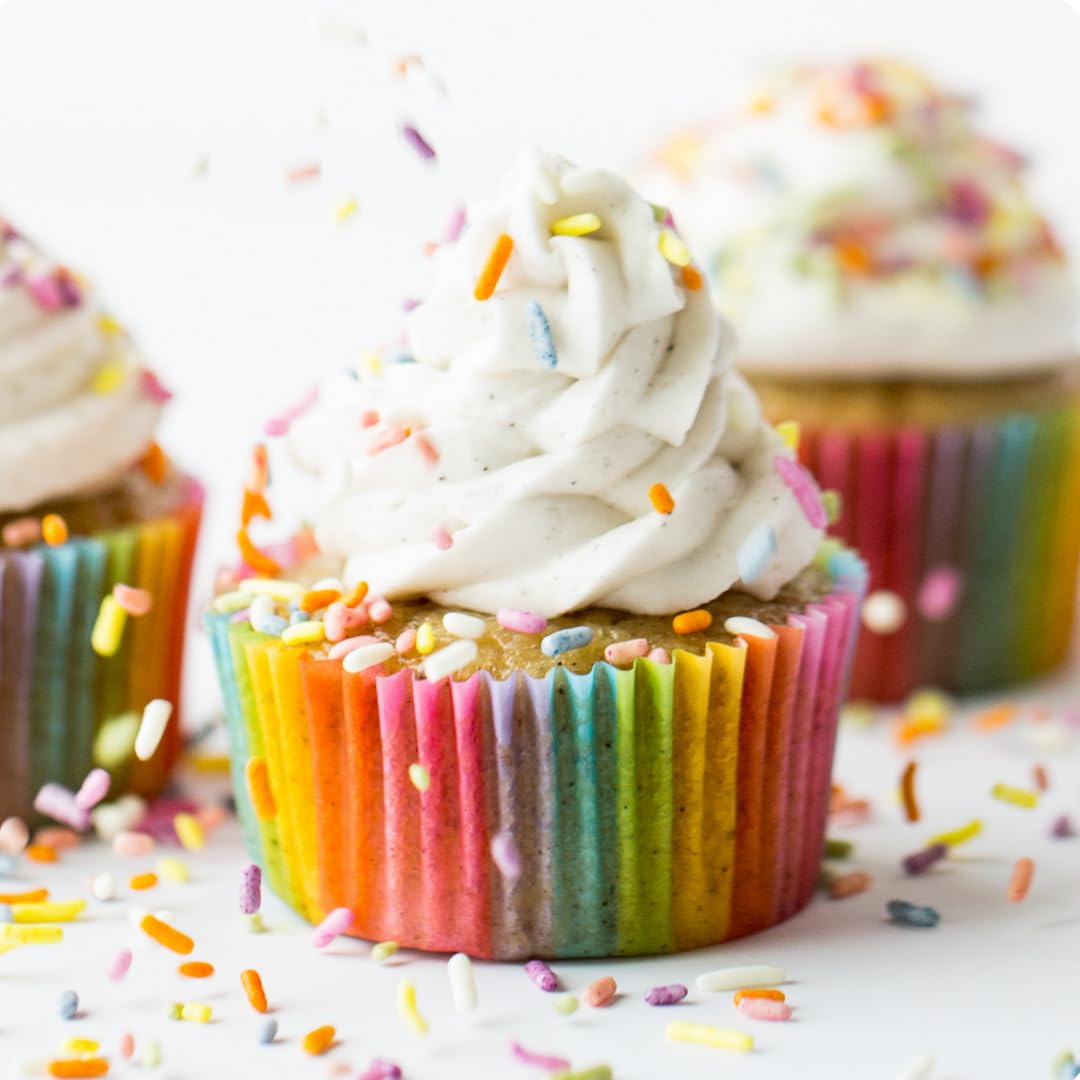 LillyBean Gluten-Free Vanilla Bean Cake & Cupcake Mix | Vegan • Top-9 Allergen-Free • No Artificial Colors or Flavors