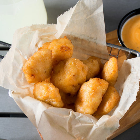 Breaded Mac and Cheese Bites 2 lb. Bag - 6/Case