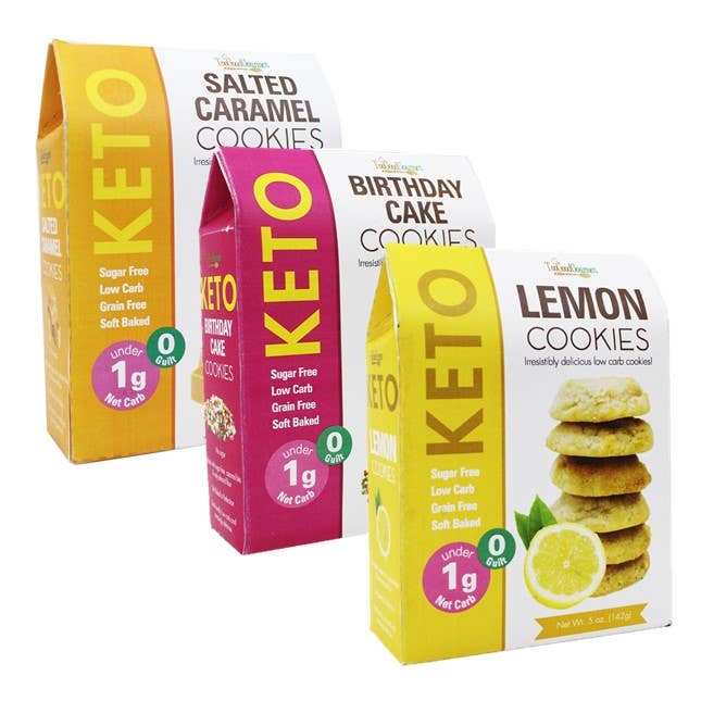 Keto Spring Cookies Variety