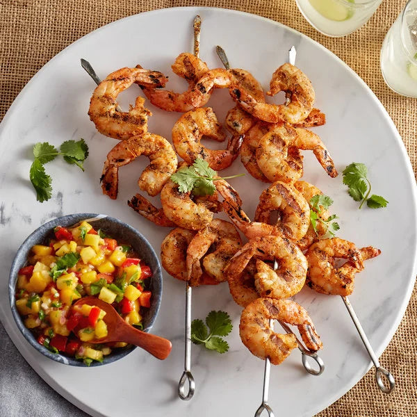 16/20 Peeled and Deveined Tail On Cooked Shrimp, 2 lb - 5/Case