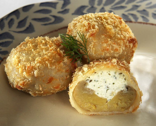 Herb Cheese Stuffed Mushroom - 100 pieces per tray
