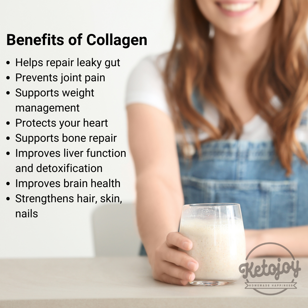 ORGANIC Collagen Drink - Sweet Cream - 1g carb