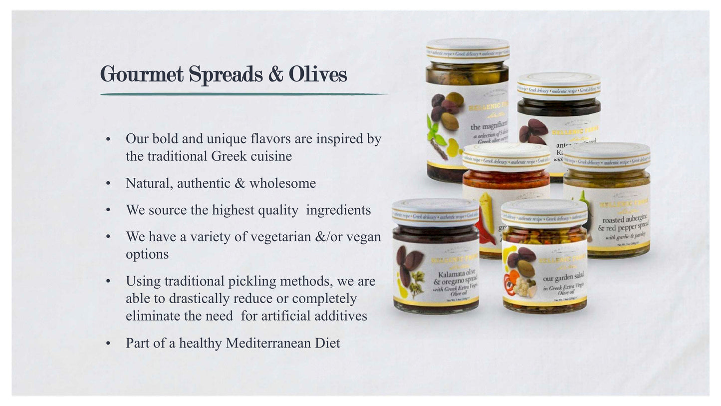 The Magnificent Five - Greek Olive Varieties - 6 Pack