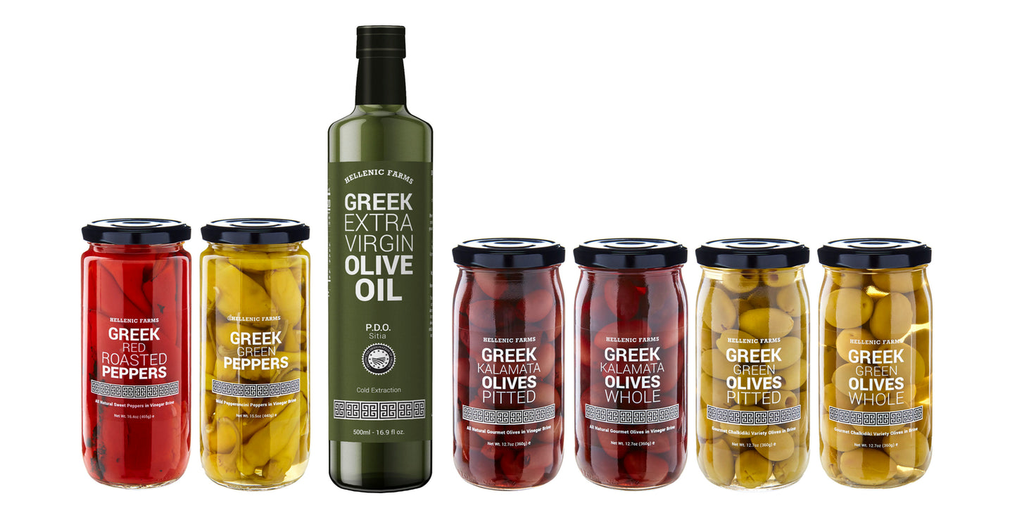 The Magnificent Five - Greek Olive Varieties
