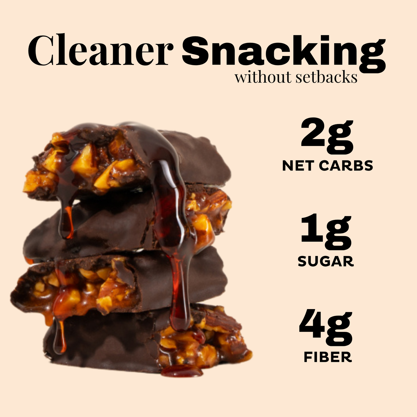 Milk Chocolate Aloha Caramel, 2g Net Carbs