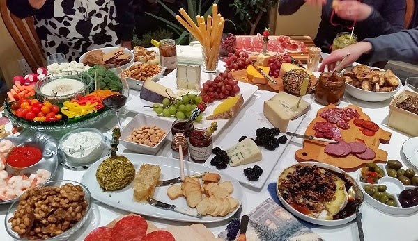 The Ultimate Holiday Party Charcuterie Assortment