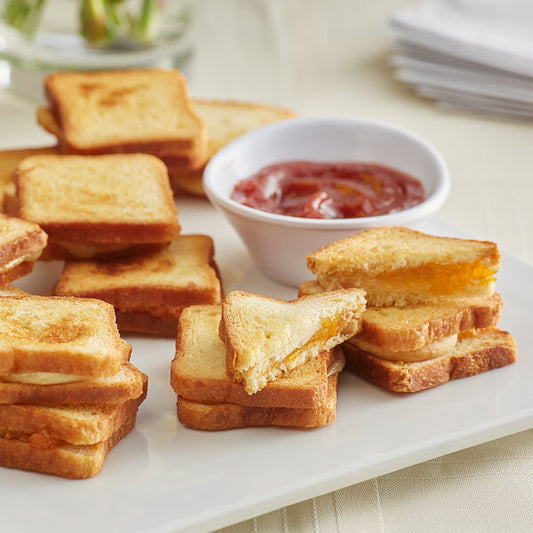 Apricot & Brie Grilled Cheese Sandwich - Les Chateaux de France - 90/Case