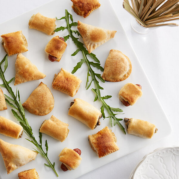 Hors d'Oeuvres 100 Assortment Sampler Pack- 6 Variety - 100/Case