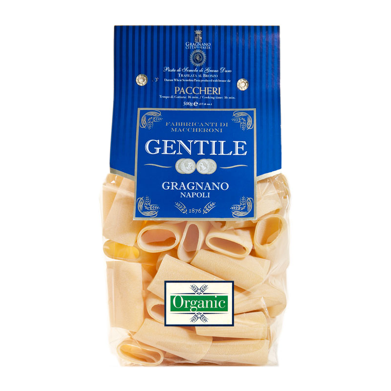 Paccheri Pasta by Gentile: Organic