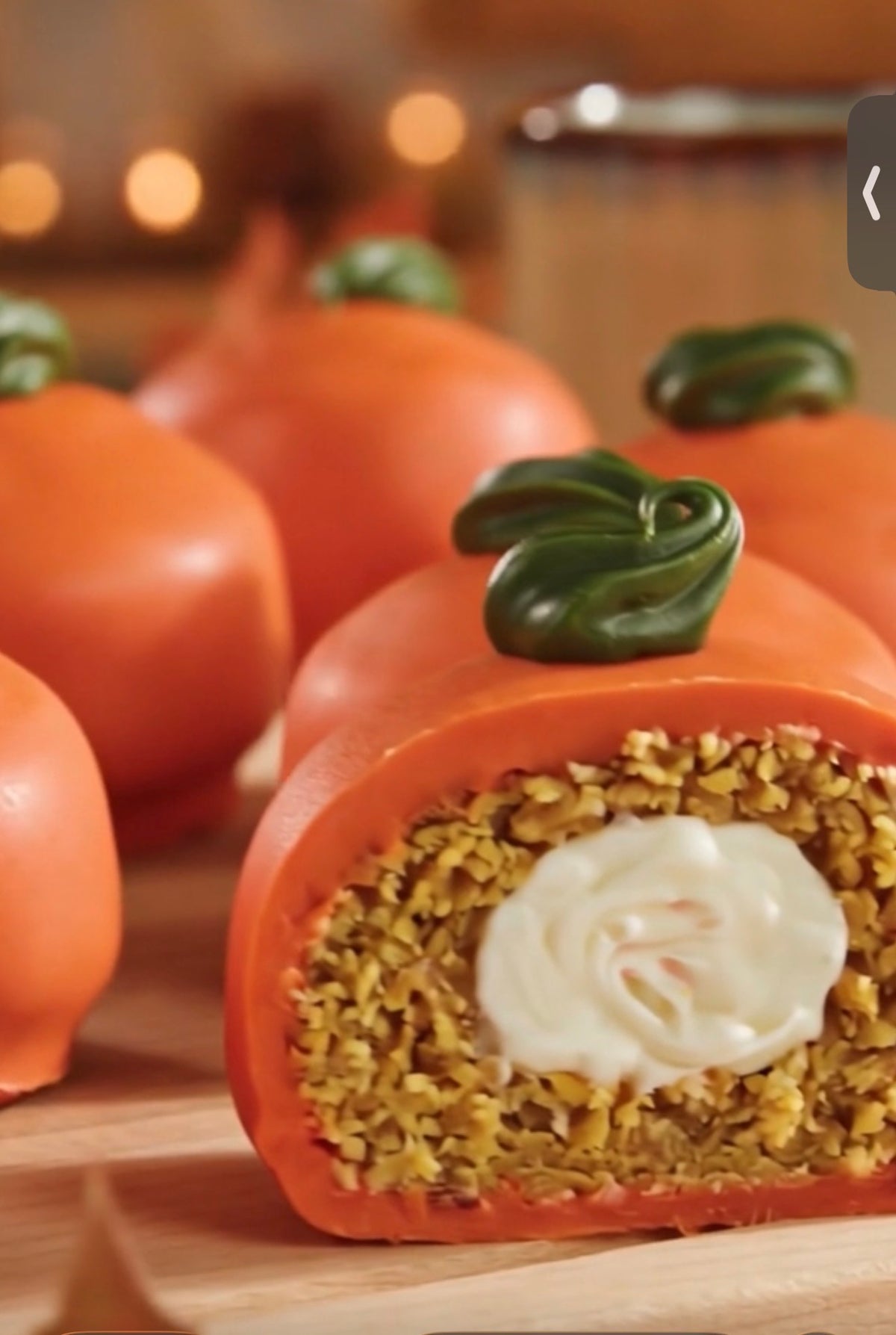 Spiced Pumpkin Petit Fours