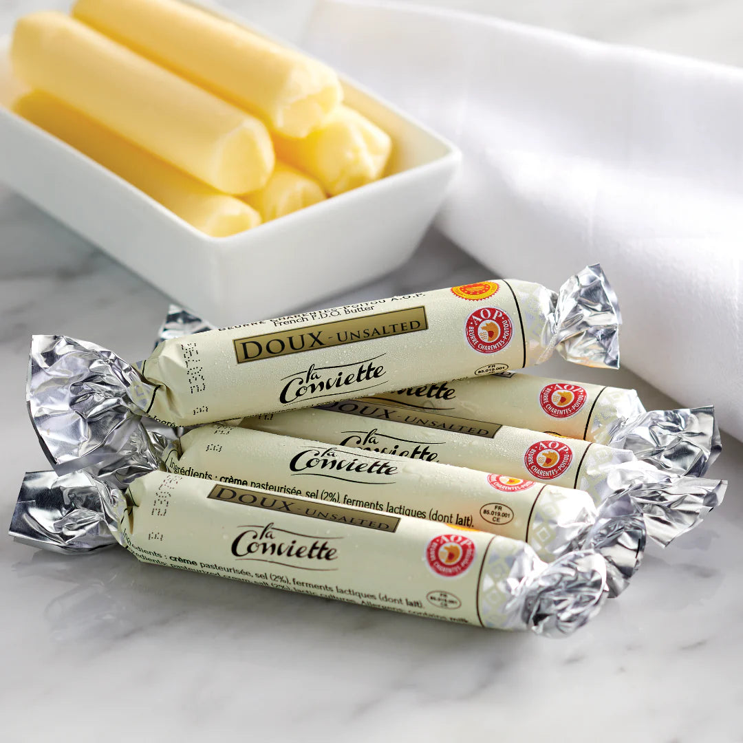 La Conviette Mini French Butter Rolls – Salted & Unsalted